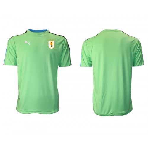 Uruguay Goalkeeper Replica Home Stadium Shirt World Cup 2022 Short Sleeve